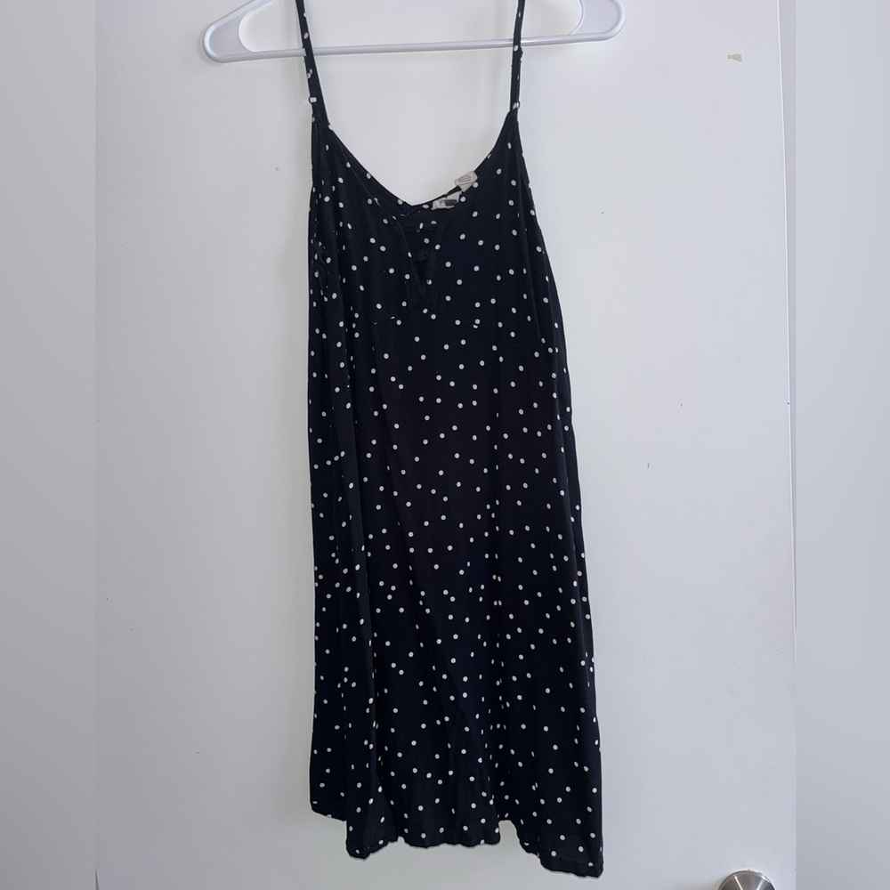Roxy Black and White Polka Dot dress